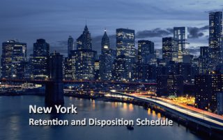 Retention and Disposition Schedule for New York Local Government Records
